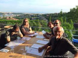 MARTIN BARRE & Band in ISTANBUL 15 Mayıs 2018. ( Dinner Before Our Amazing Gig in Istanbul. ) 