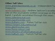  TULLTURK Link in The Offical Jethro Tull Web Site 