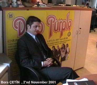 B.Ç. and Deep PURPLE 2001 