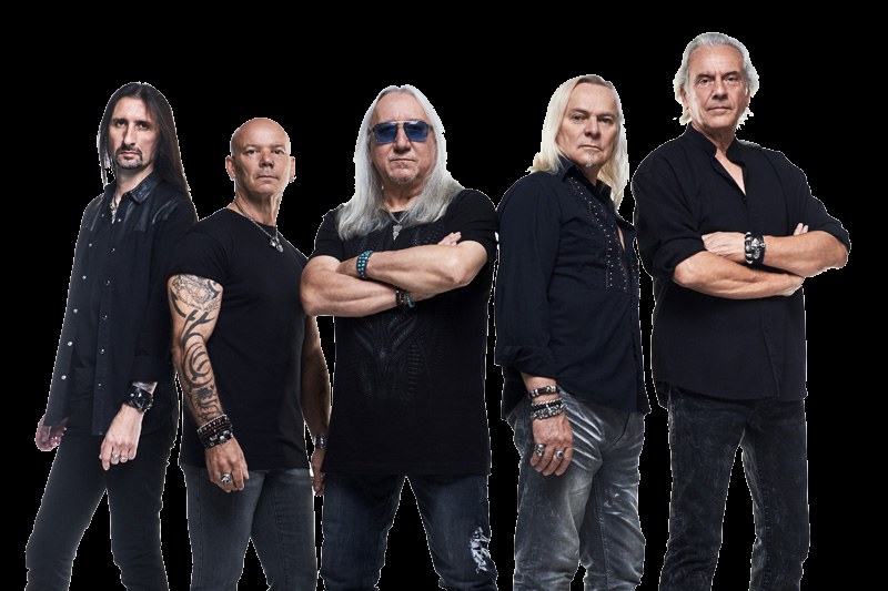 Uriah Heep 2018 Promo Pic BLACK by BC