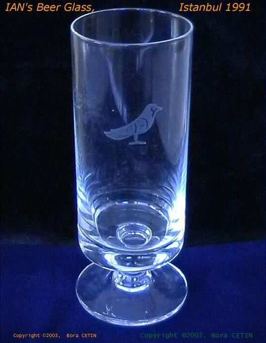 IAN's Beer Glass 1991