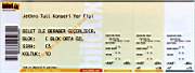 TULL Istanbul Ticket 2004